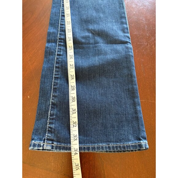 7 For All Mankind SFAM Y2K Bootcut Jeans Low Rise Medium Wash Size 29 - Picture 9 of 12
